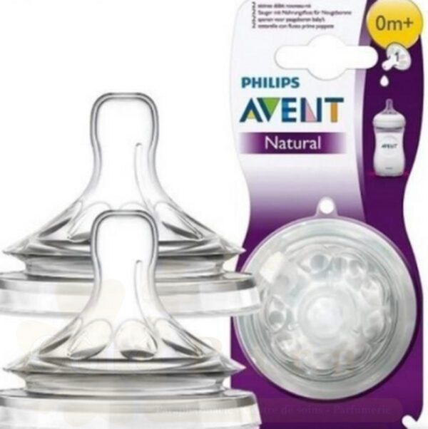 AVENT NATURAL 2 TETINES 0M+BORN SCF 041/27