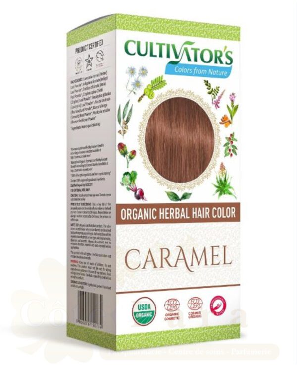 CULTIVATOR'S ORGANIC HERBAL HAIR COLOR CARAMEL